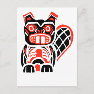 POSTAL HAIDA BEAVER