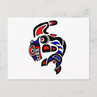 Postal Haida Orca