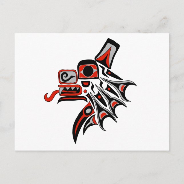 Postal Haida Wolf 2012 (Anverso)
