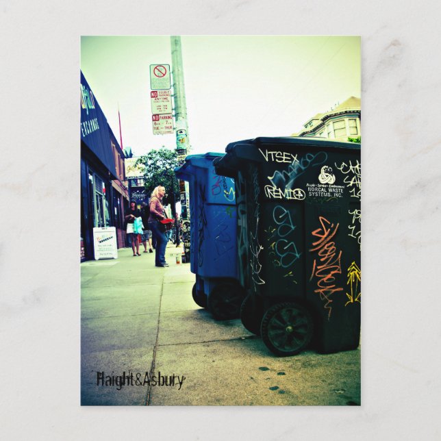 Postal haight&asbury (Anverso)