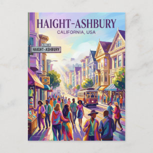 Postal Haight-Ashbury EE. UU.
