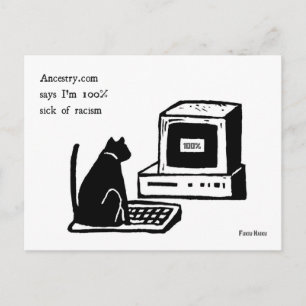 Postal Haiku contra el racismo