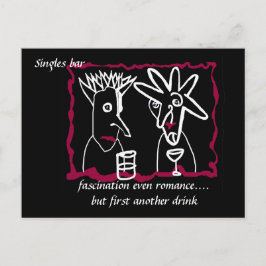 Postal Haiku - Singles Bar