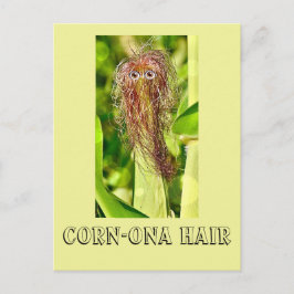 Postal Hair Humor Post Card