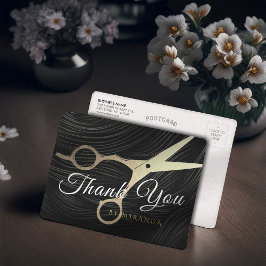 Postal Hair Salon Hairstylist Gracias A Las Tijeras De Or