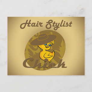 Postal Hair Stylist Chick #6