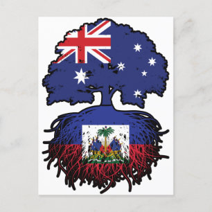 Postal Haití: Árbol australiano haitiano australiano con 