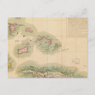 Postal Haití y República Dominicana sep. 68