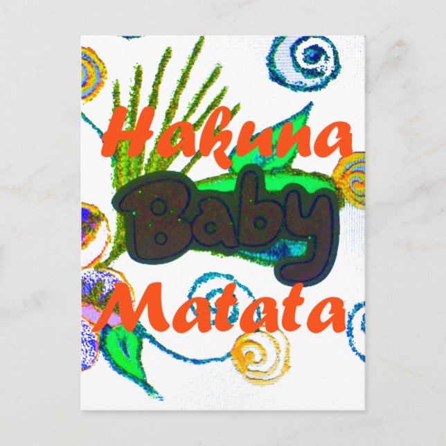 Postal Hakuna Matata Baby.png (Anverso)