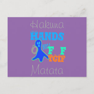 Postal Hakuna Matata TGIF Gracias a Dios Su Viernes