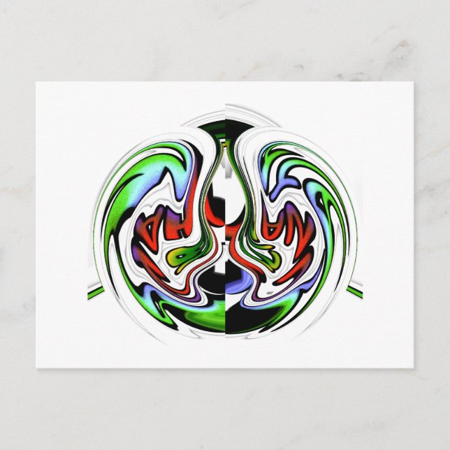 Postal HakunaMatata hakunamatata colores de regalo (Anverso)