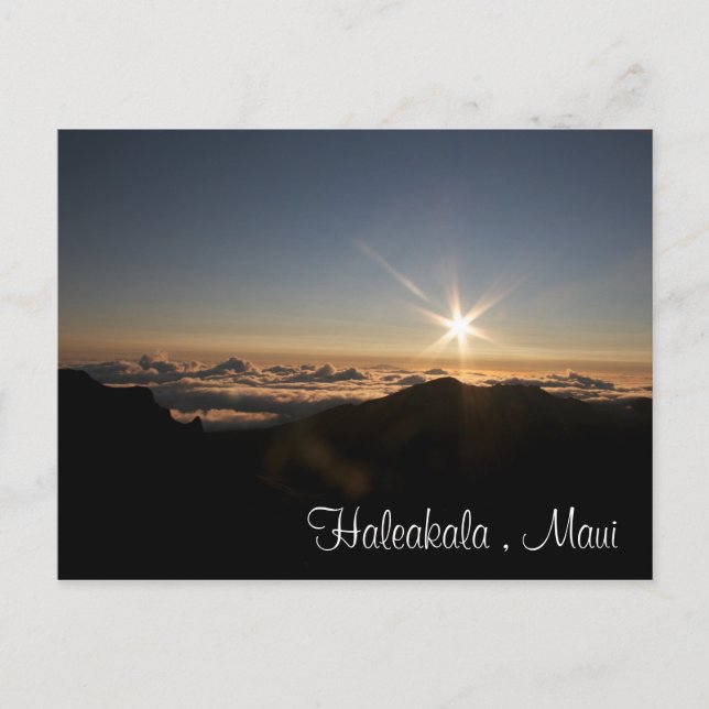 Postal Haleakala Maui (Anverso)