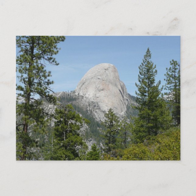 Postal Half Dome desde Panorama Trail II (Anverso)