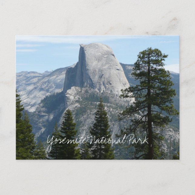 Postal Half Dome from Panorama Trail I (Anverso)