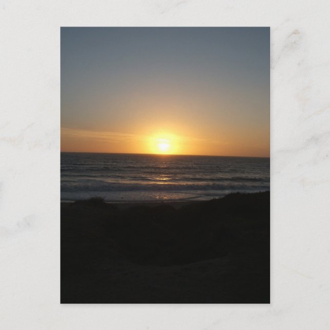 Postal Half Moon Bay, California. (Anverso)