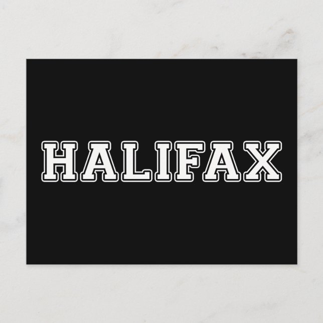 Postal Halifax (Anverso)
