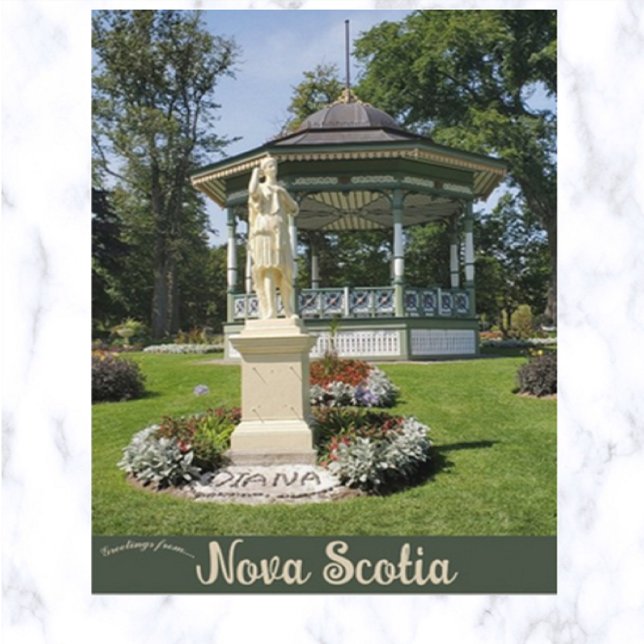 Postal Halifax Public Gardens Nova Scotia Postcard (Subido por el creador)