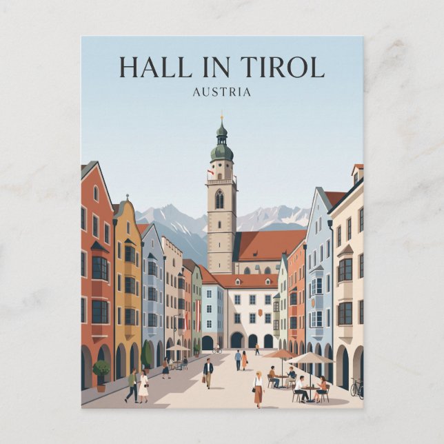 Postal Hall in Tirol Austria (Anverso)