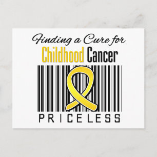 Postal Hallar una cura para el cáncer infantil sin precio