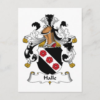 Postal Halle Family Crest