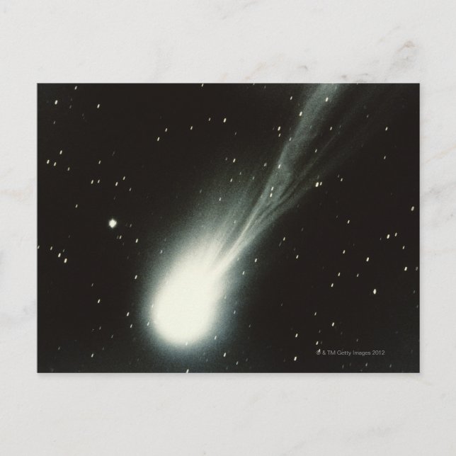 Postal Halleys Comet (Anverso)