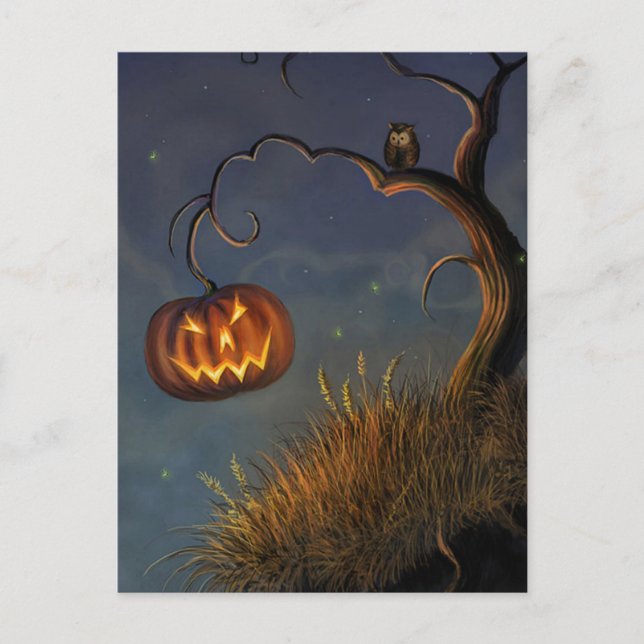 Postal Halloween (Anverso)