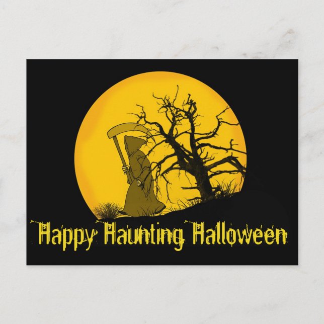 Postal Halloween (Anverso)