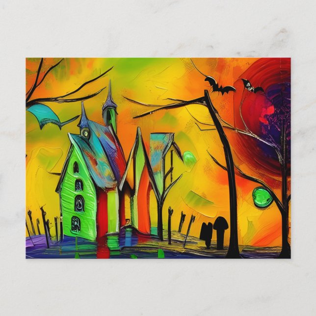 Postal Halloween (Anverso)