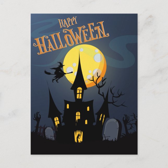 Postal Halloween (Anverso)