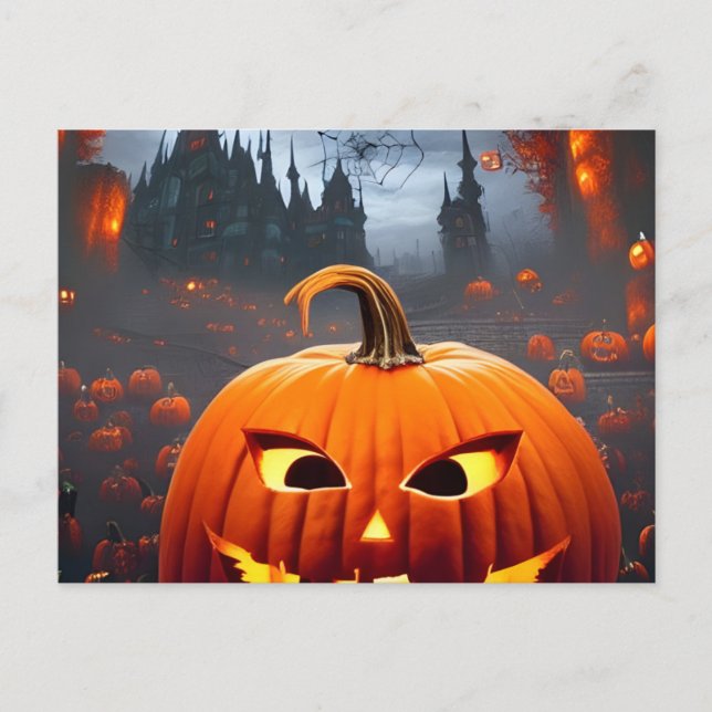 Postal Halloween (Anverso)