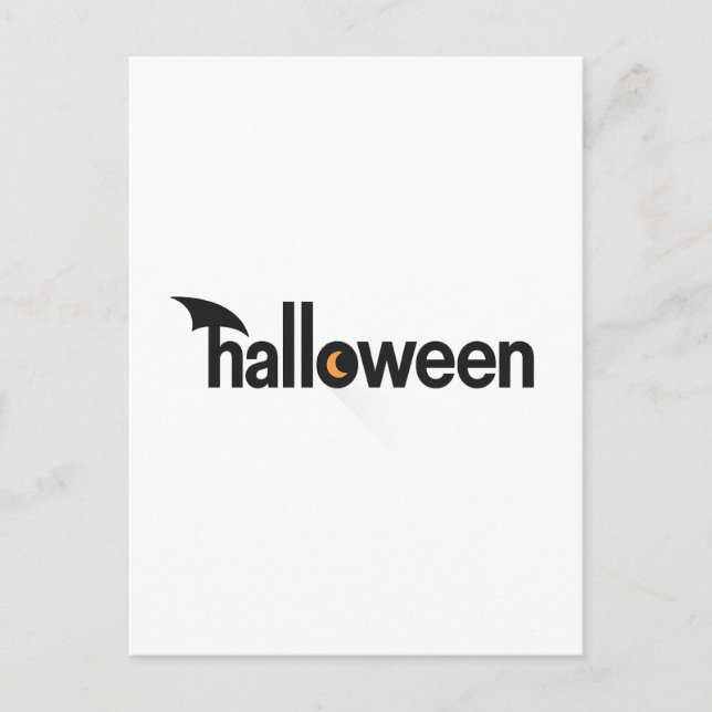 Postal Halloween (Anverso)