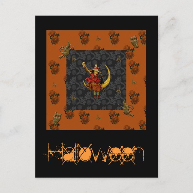 Postal Halloween (Anverso)