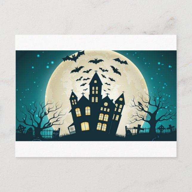 Postal Halloween (Anverso)