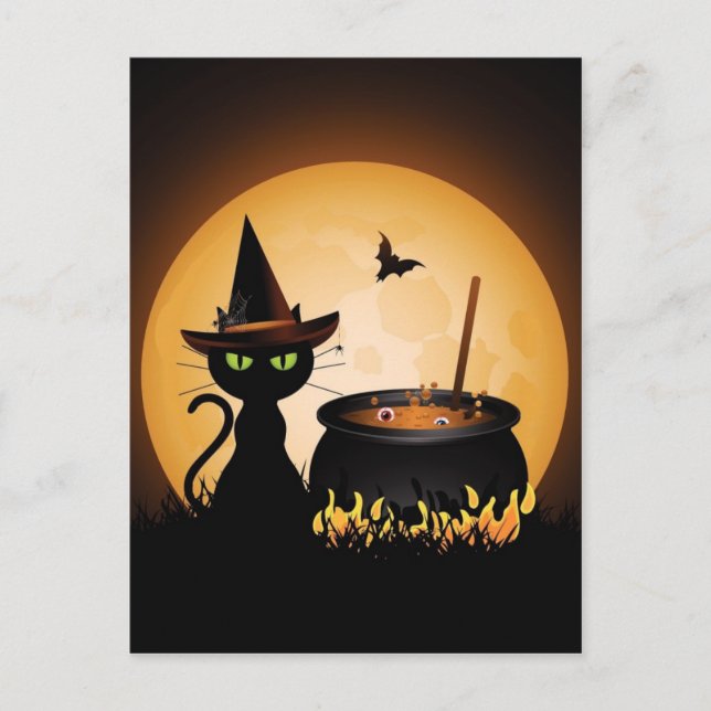 Postal Halloween (Anverso)