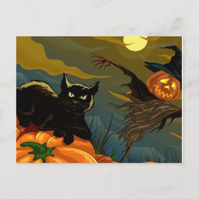 Postal Halloween (Anverso)
