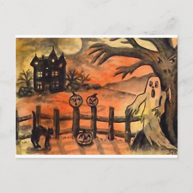 POSTAL HALLOWEEN (Anverso)