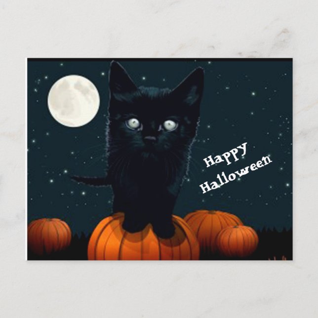 Postal Halloween (Anverso)