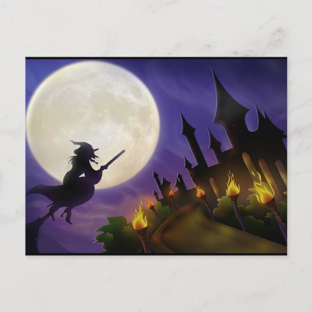 Postal Halloween (Anverso)
