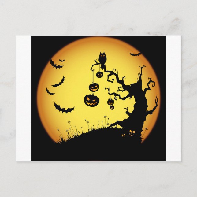 Postal Halloween (Anverso)