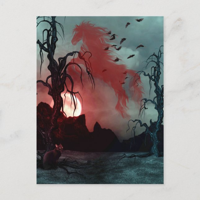 Postal Halloween (Anverso)