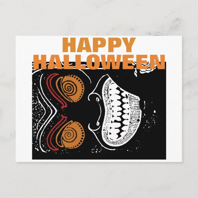 Postal Halloween (Anverso)