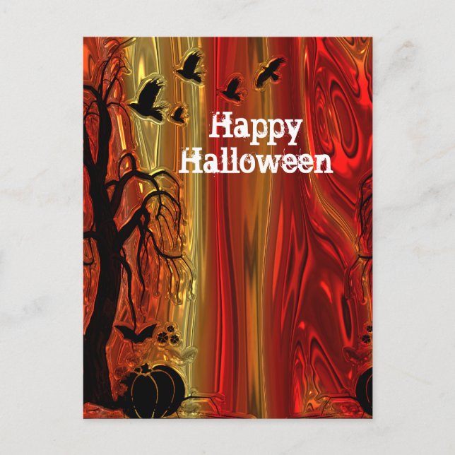 Postal Halloween (Anverso)