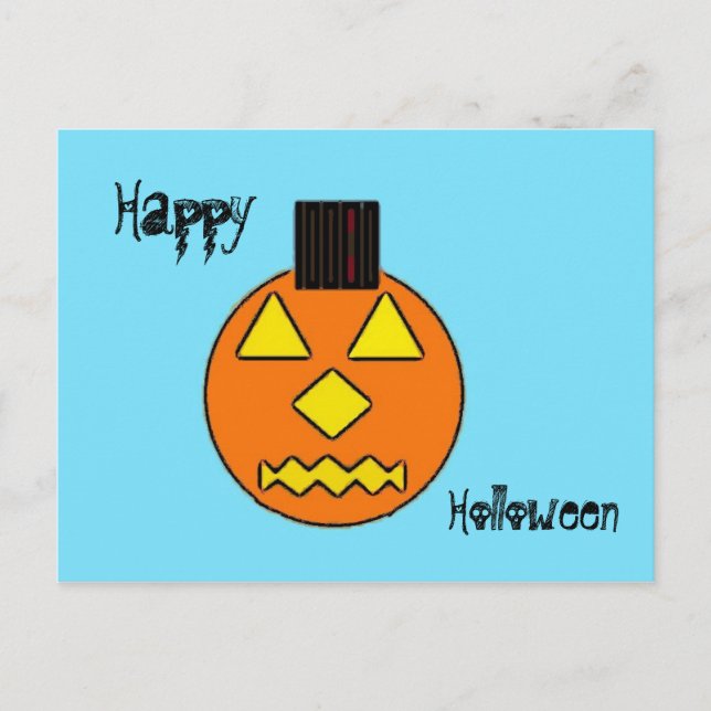 Postal Halloween (Anverso)