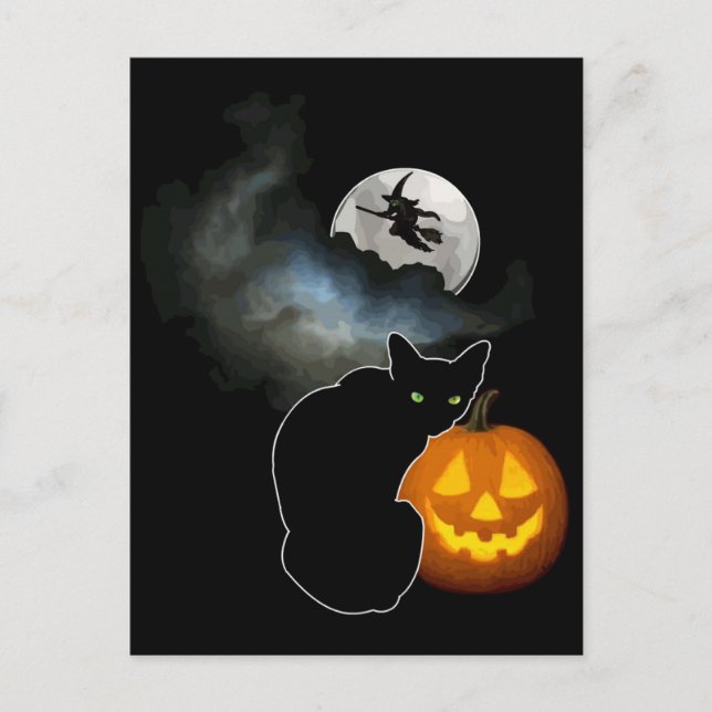 Postal Halloween (Anverso)
