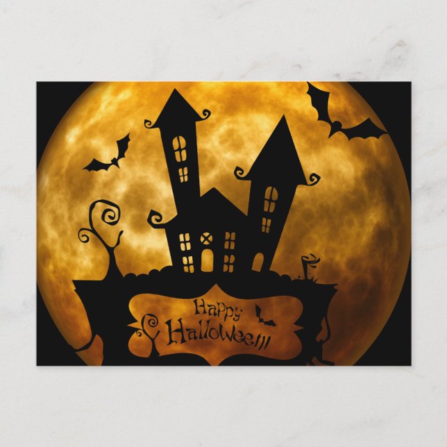 Postal Halloween (Anverso)