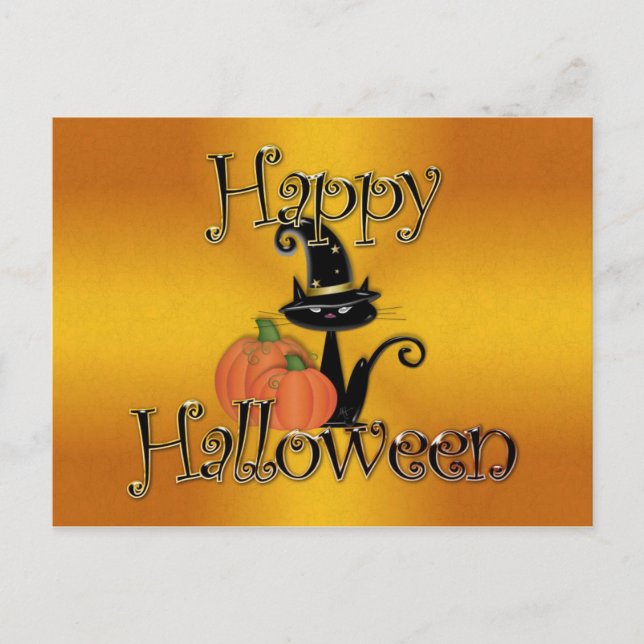 Postal Halloween (Anverso)