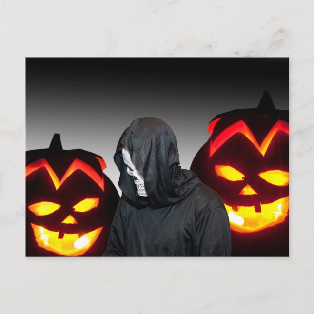 Postal Halloween (Anverso)