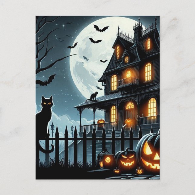Postal Halloween (Anverso)