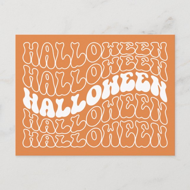 Postal Halloween (Anverso)