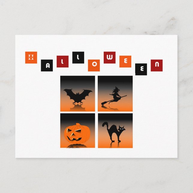 Postal halloween (Anverso)